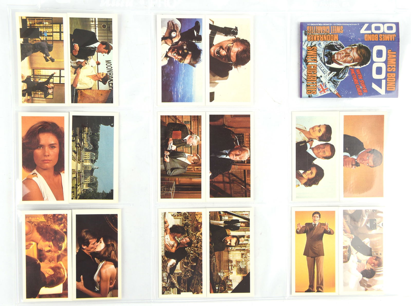 James Bond Moonraker (1979) Set of 48 Trading card (1 of 6)