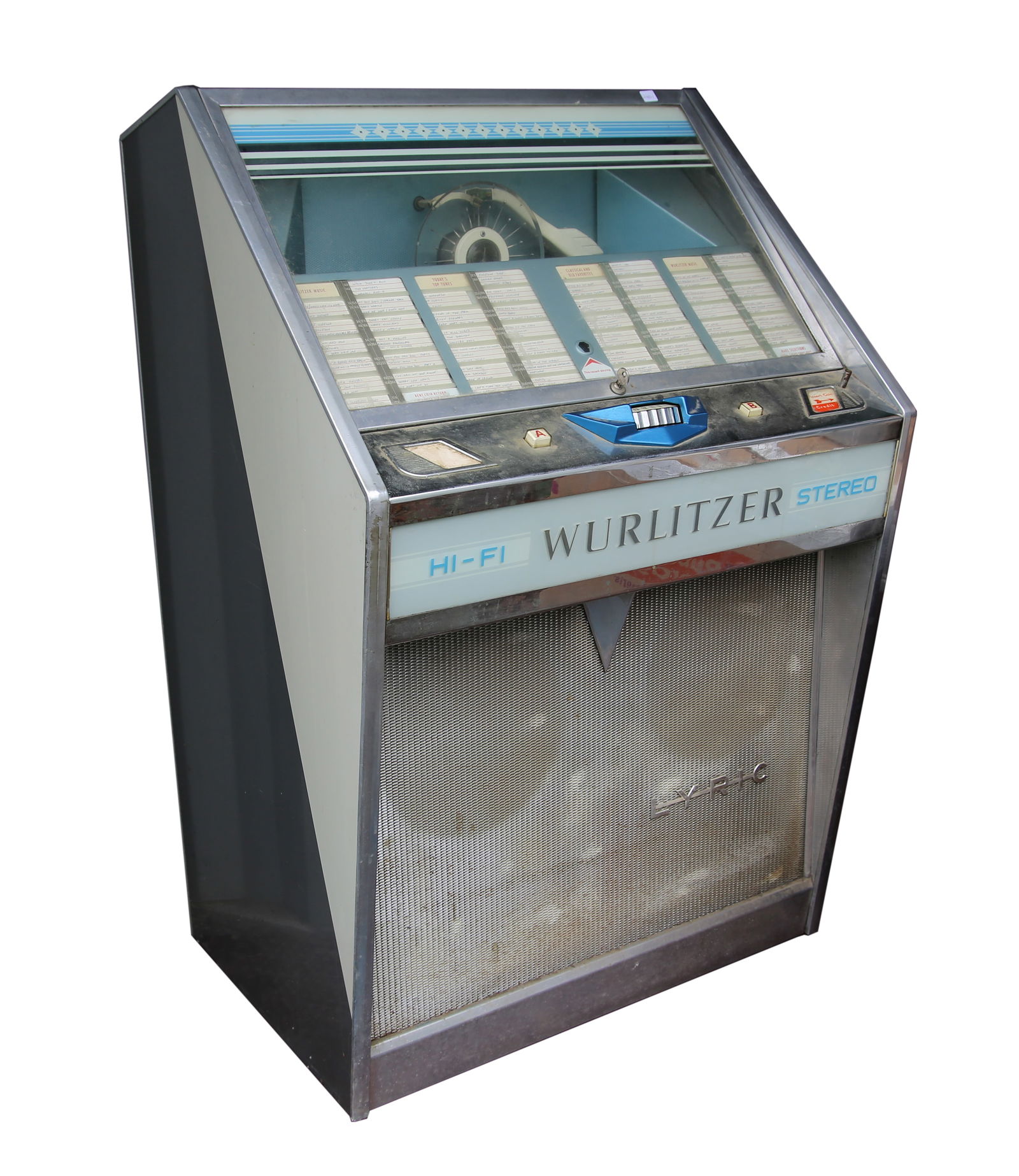 英語教材　ENGLISH JUKEBOX Jukebox 1964 Wurlitzer Lyric Stereo, (spin Wheel S