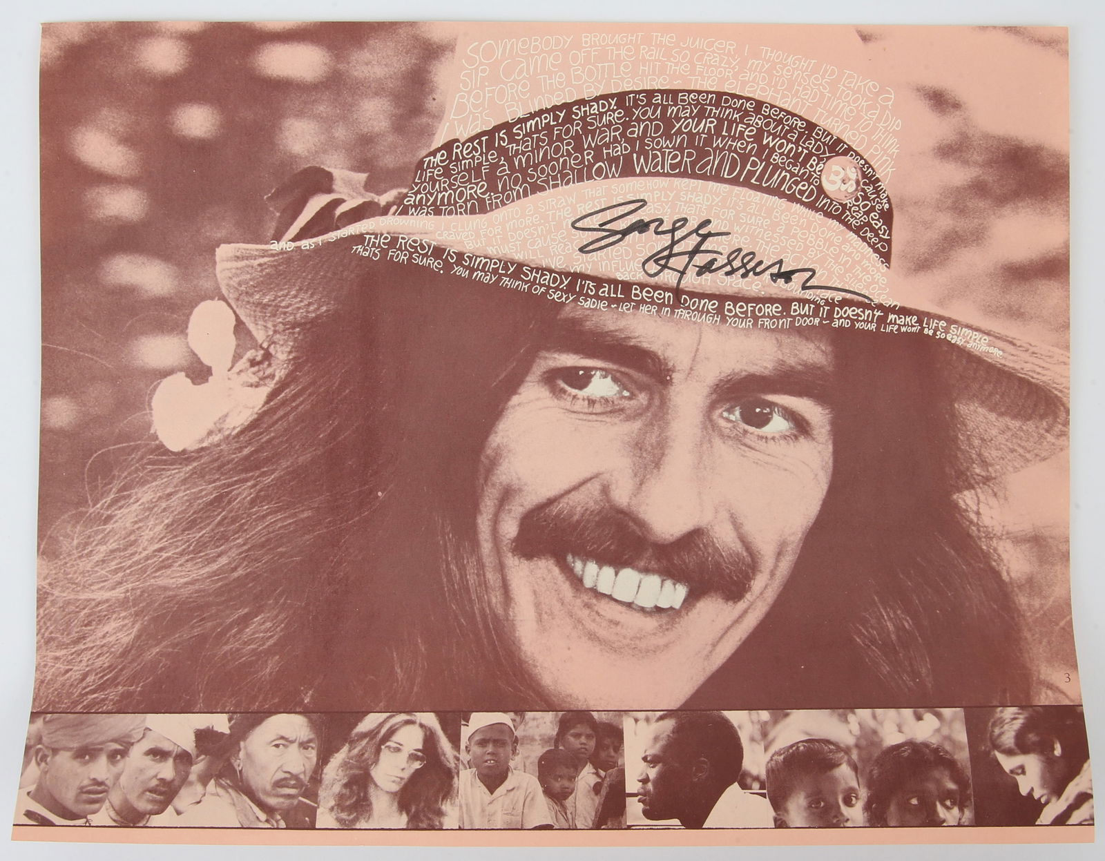 George Harrison (1943-2001) ? autographed page rem (1 of 1)