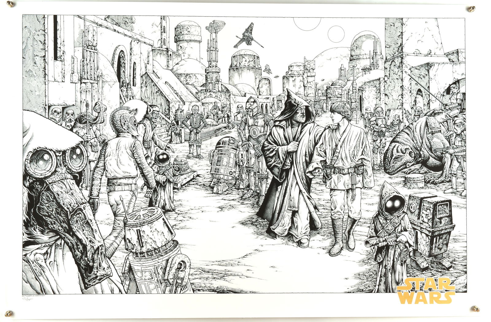 Star Wars We Must Be Cautious Mondo poster - Keyli (1 of 1)