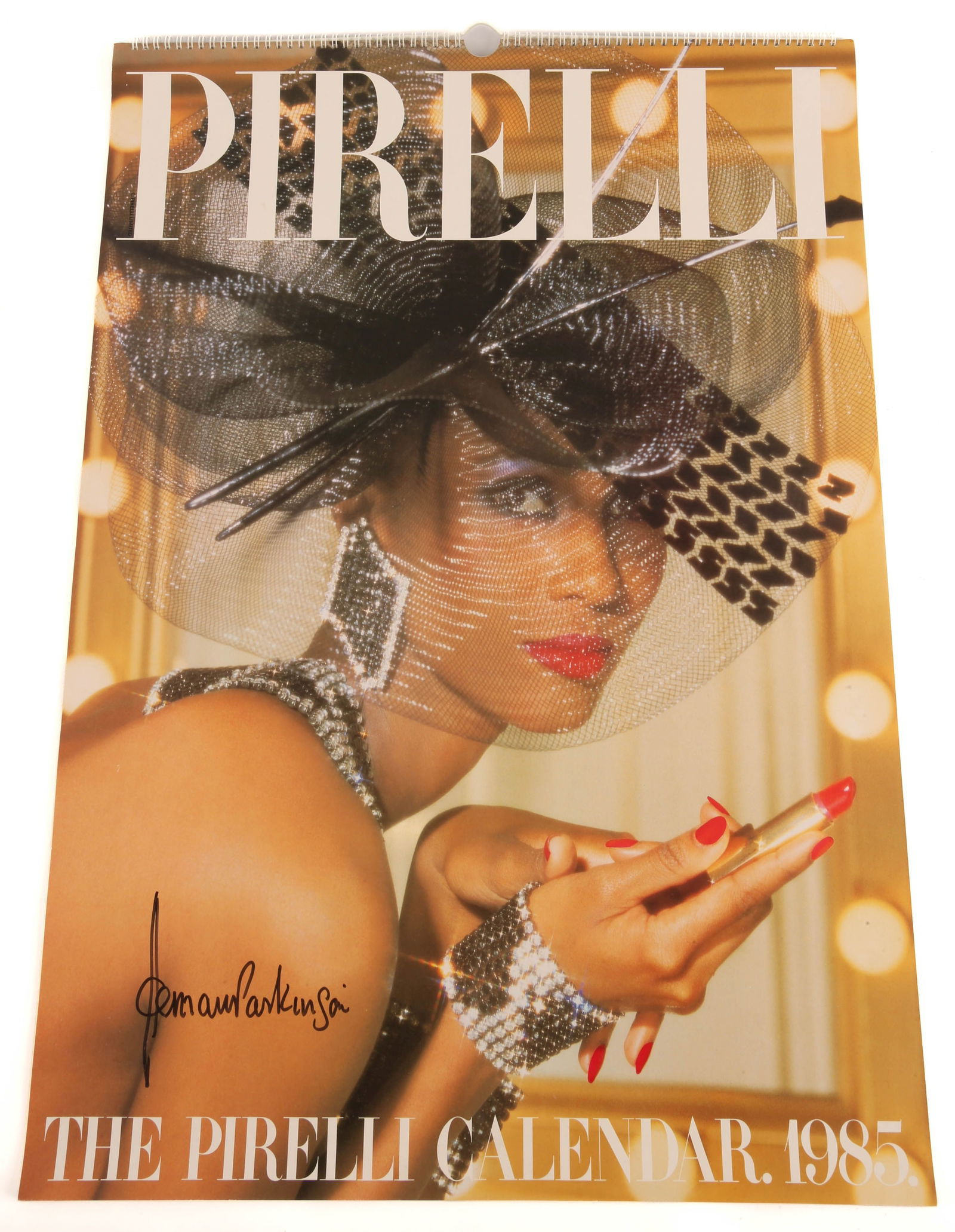 Pirelli Calendars - collection of twelve large for: Pirelli Calendars - collection of twelve large format classic nude model calendars, includes 1985 signed to the front by photographer Norman Parkinson, 1986, 1987, 1988 x2, 1991, 1992 x2, 1993 x2, 199
