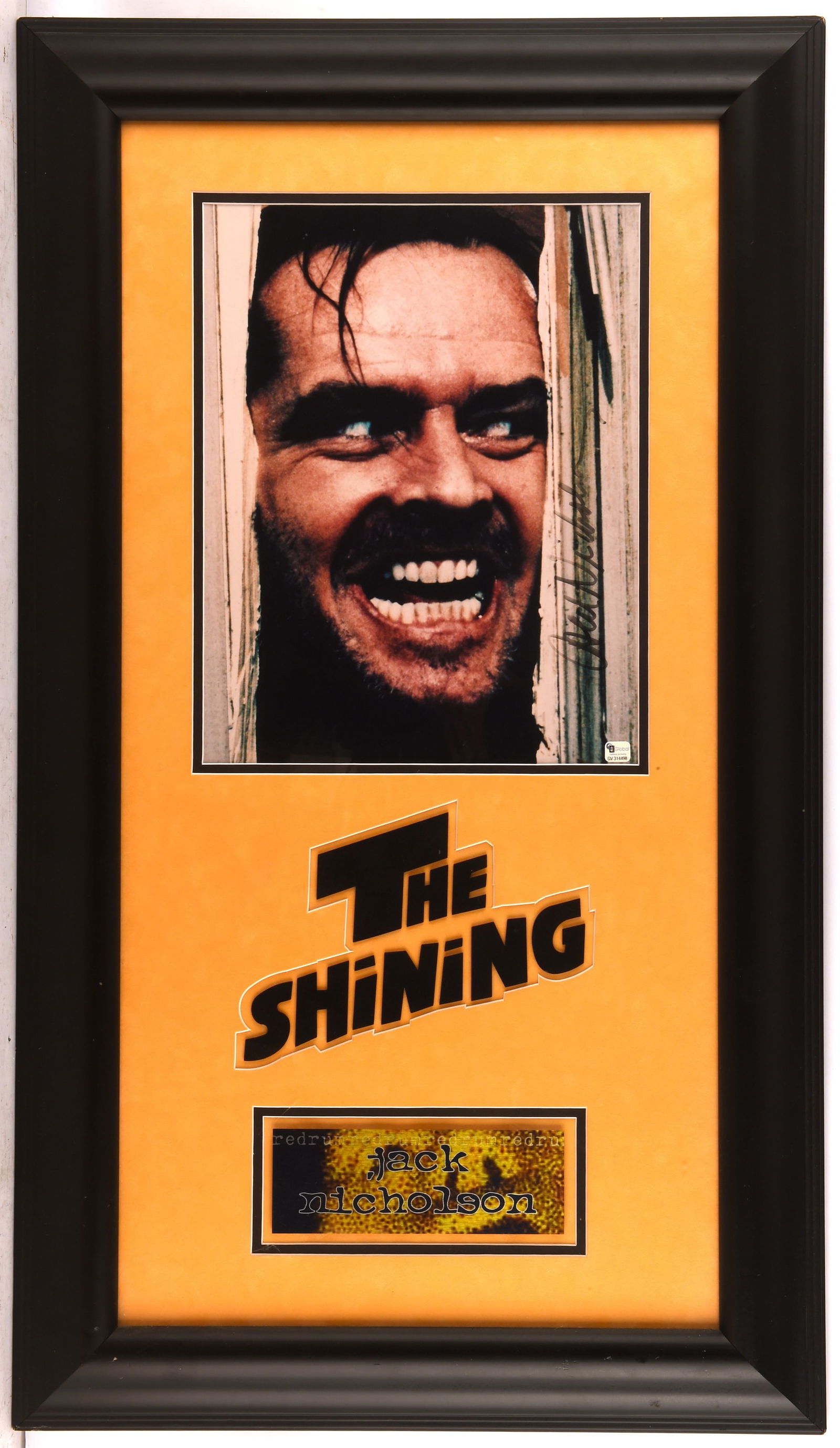 The Shining (1980) Jack Nicholson Autograph -The S (1 of 1)