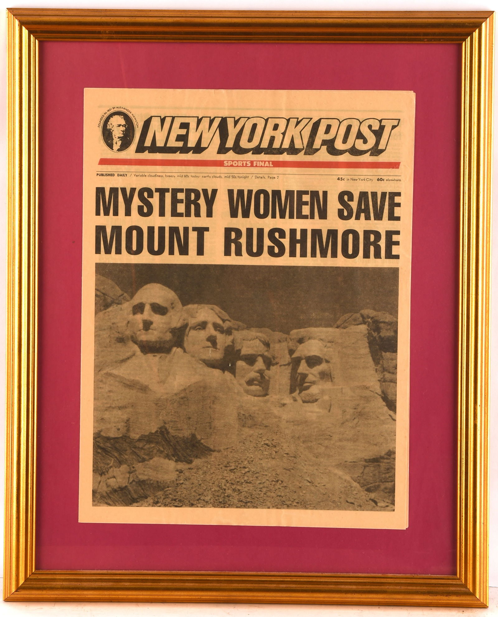 Charlies Angel's (2000) Prop Newspaper -A 4 page p (1 of 2)