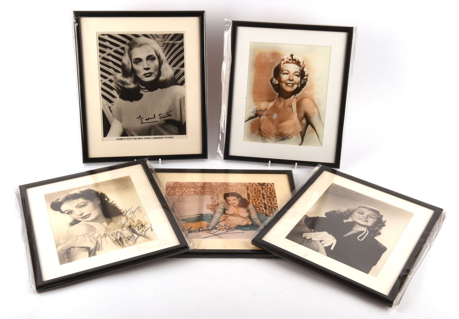 Collection Of Film Actress Autographs (1950-1960) (1 of 2)