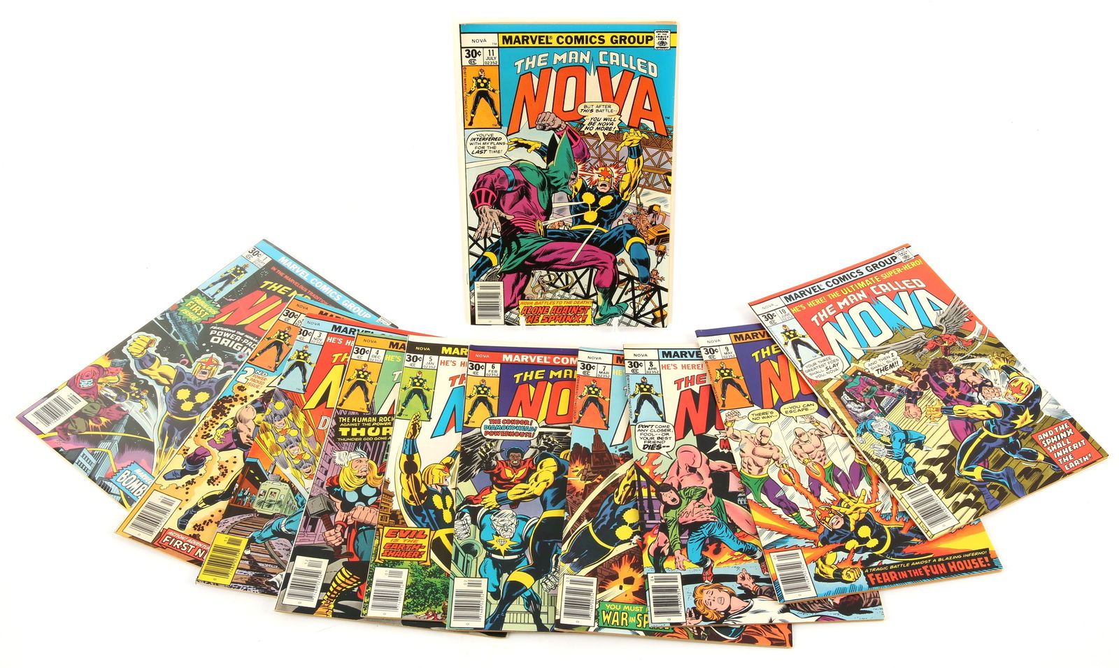 Nova: a complete run of 25 comics including first (1 of 2)