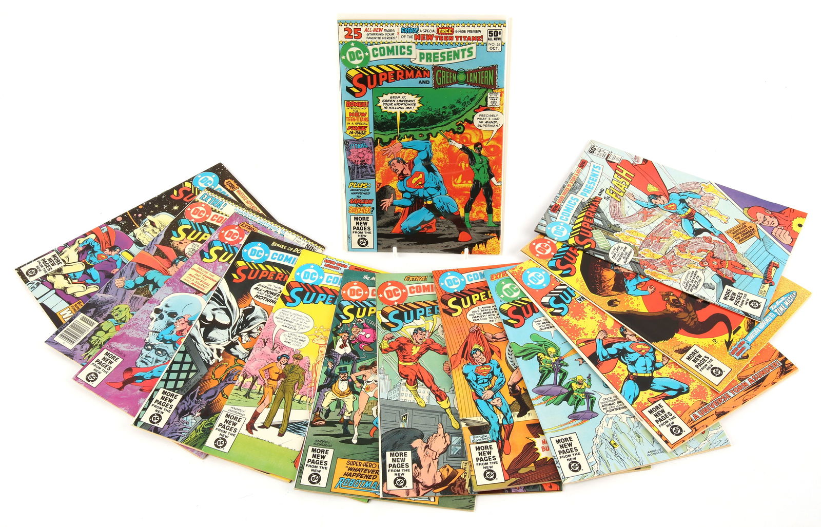 DC Comics Presents: a run of 25 comics including N (1 of 2)