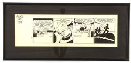 Chester Gould: Dick Tracy original art page for Ch