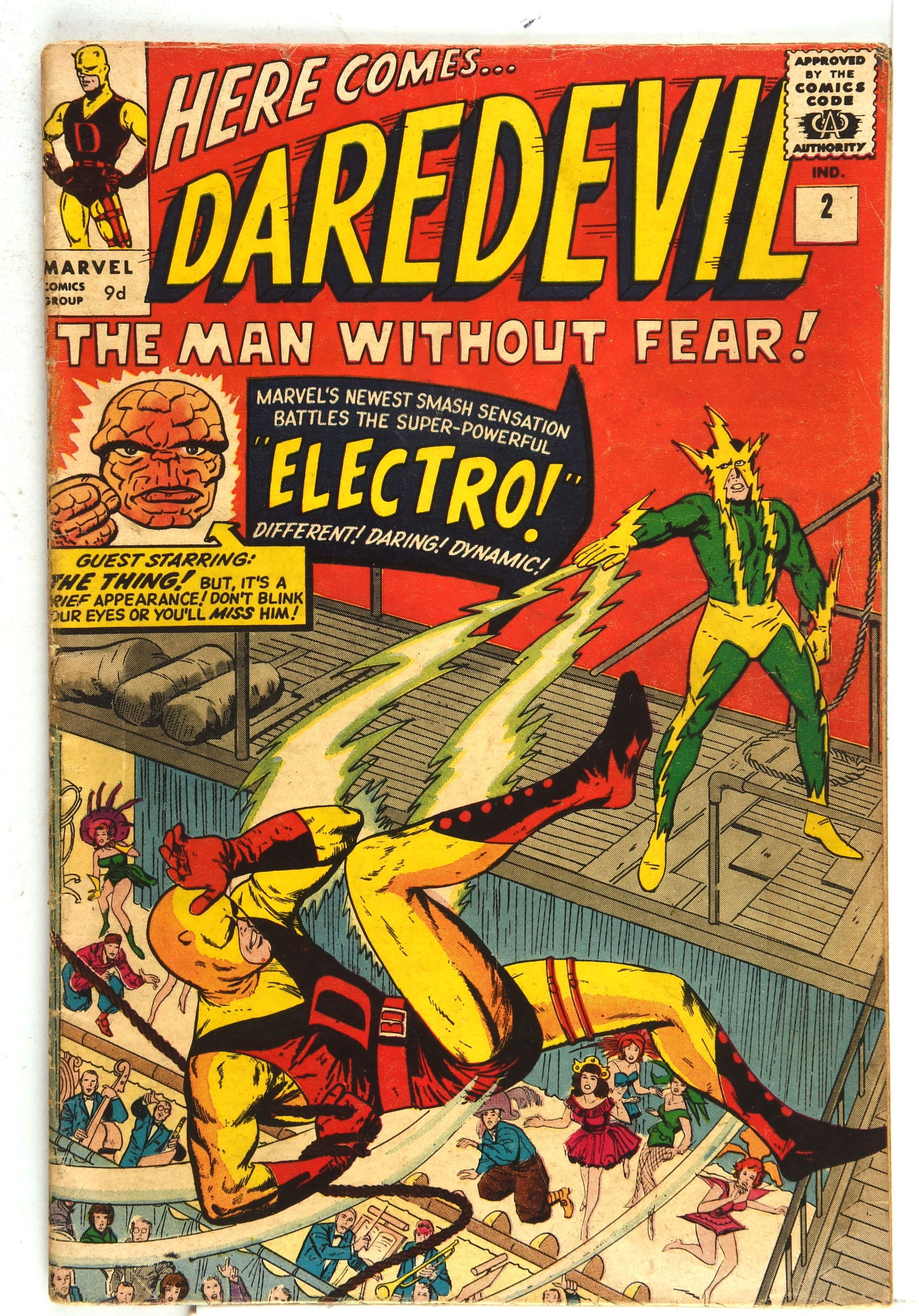 Daredevil No. 2 – 2nd appearances of Daredevil and (1 of 2)