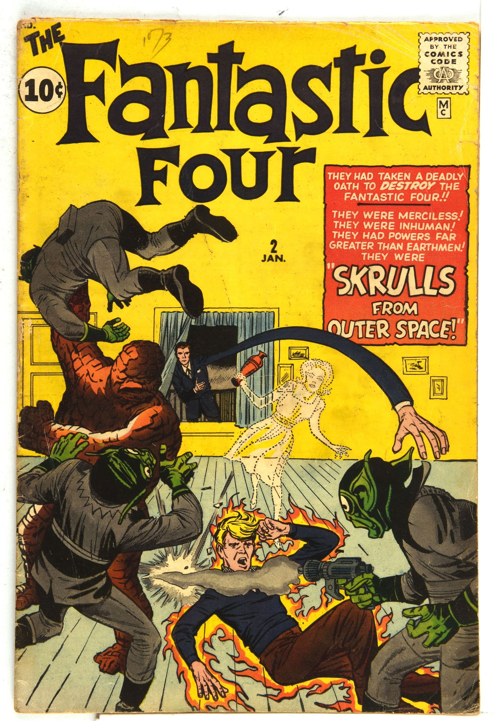 Fantastic Four No. 2 featuring 1st appearance of t (1 of 2)