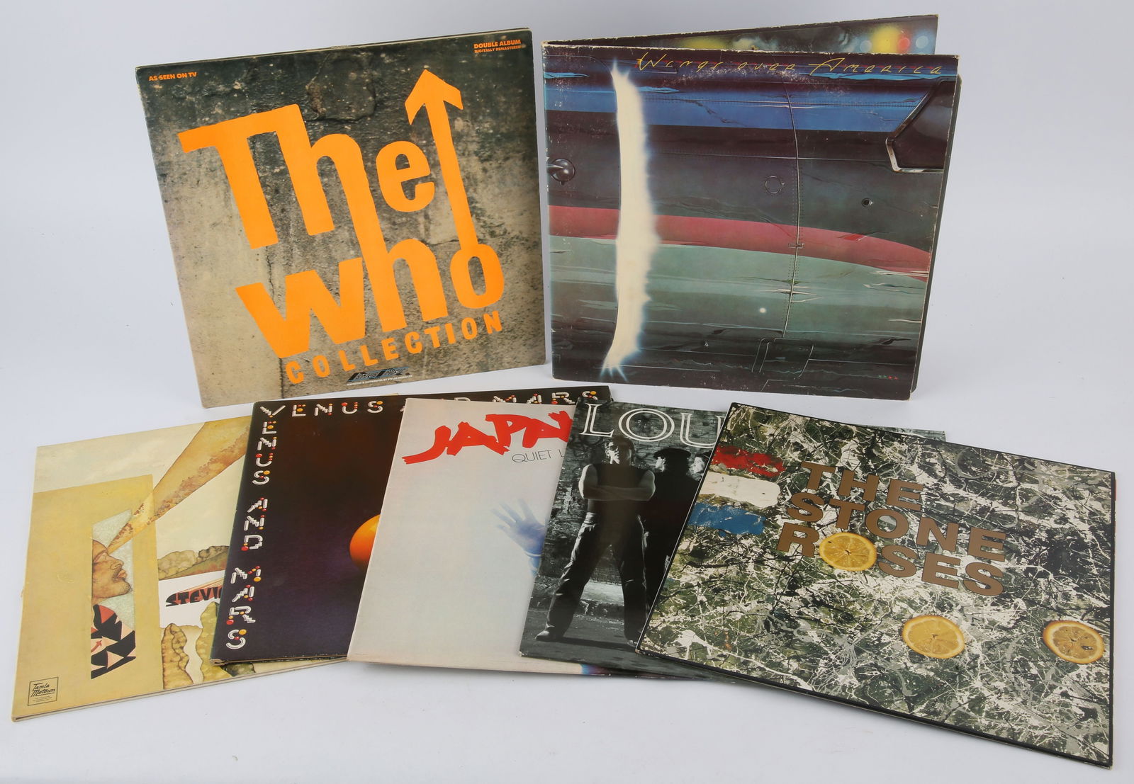 Vinyl records - collection to include, Tin Drum, J: Vinyl records - collection to include, Tin Drum, Japan, Elton John, Bob James, Spinal Tap, Patti Smith, Robin Trower, Tears For Fears, Bob Mould, Wings, Lou Reed, REM, Scott Walker, Soulwax, Bruce Spr