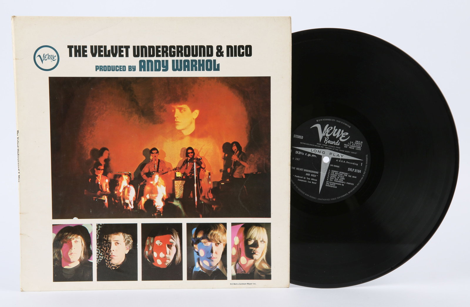 The Velvet Underground and Nico vinyl record -Verv (1 of 2)
