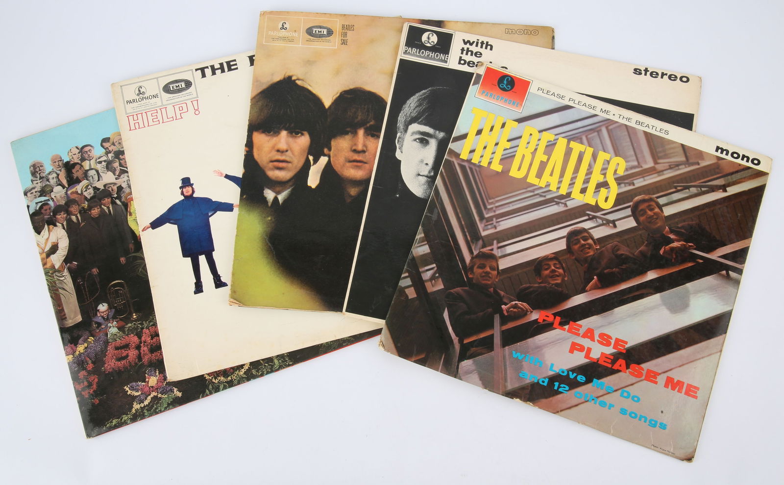 The Beatles vinyl records - Please Please me, mono (1 of 2)