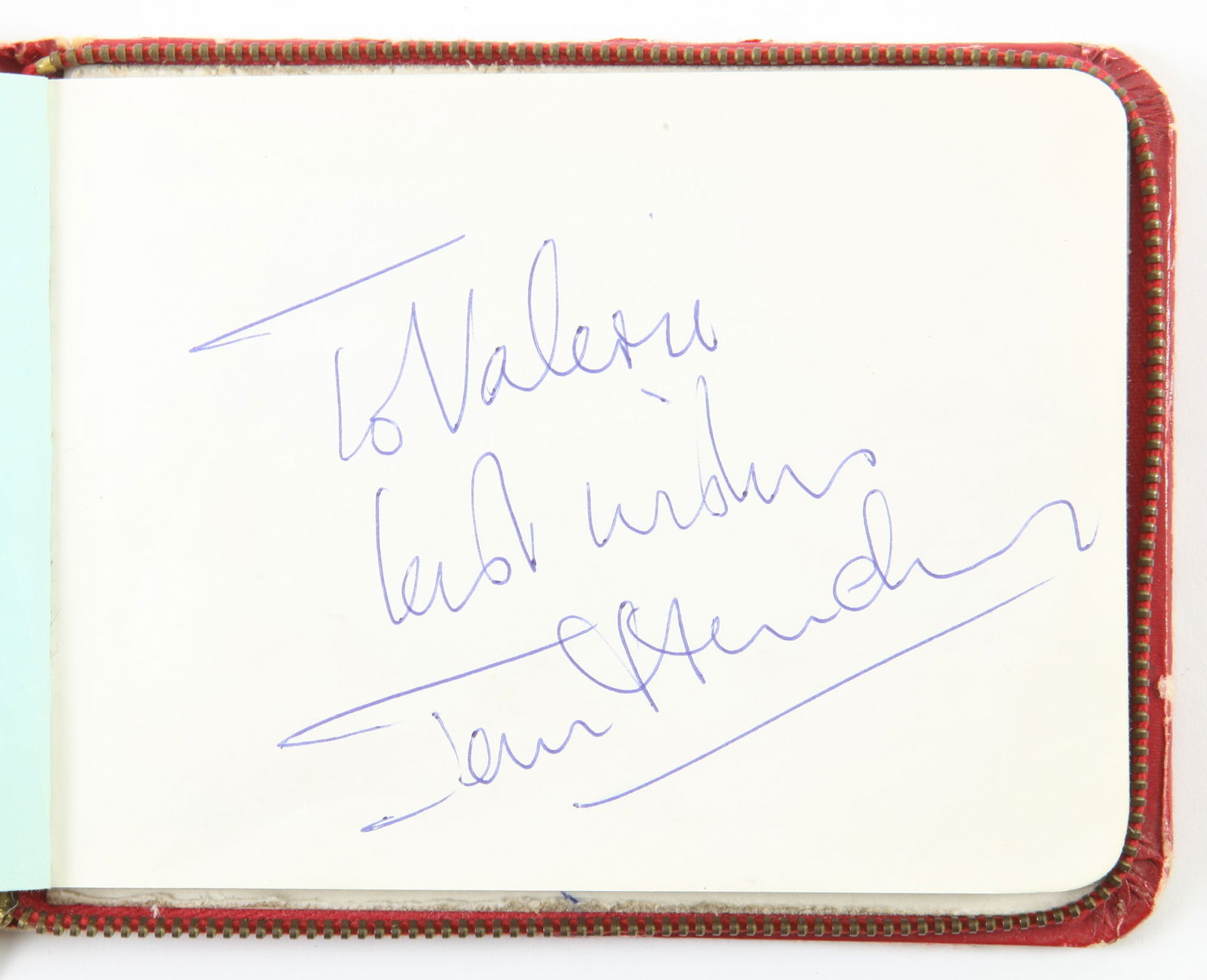 REVISED DESCRIPTION AND ESTIMATE   Autograph book (1 of 1)