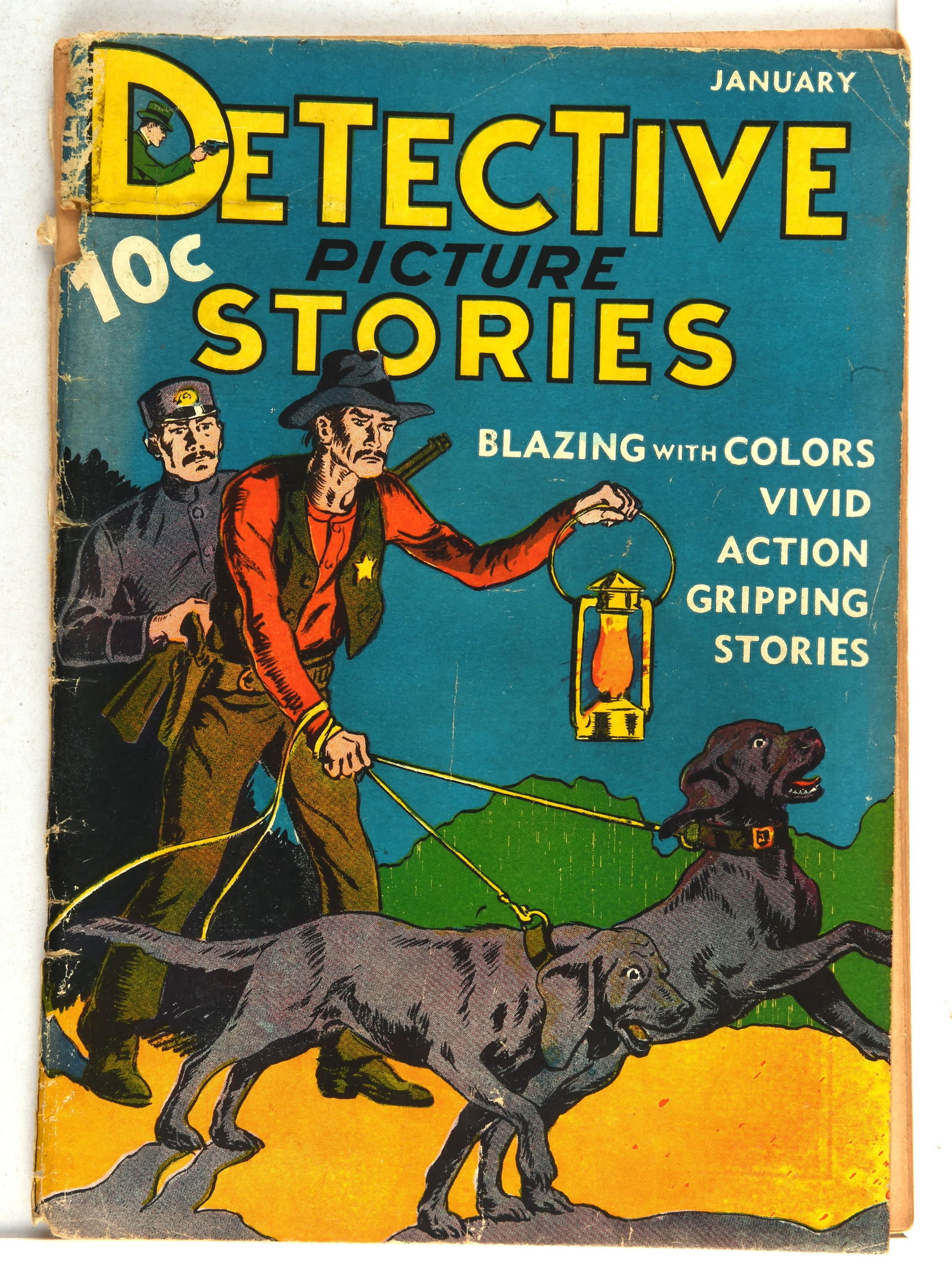 Detective Picture Stories No. 2 – Golden-age Pre-c (1 of 2)