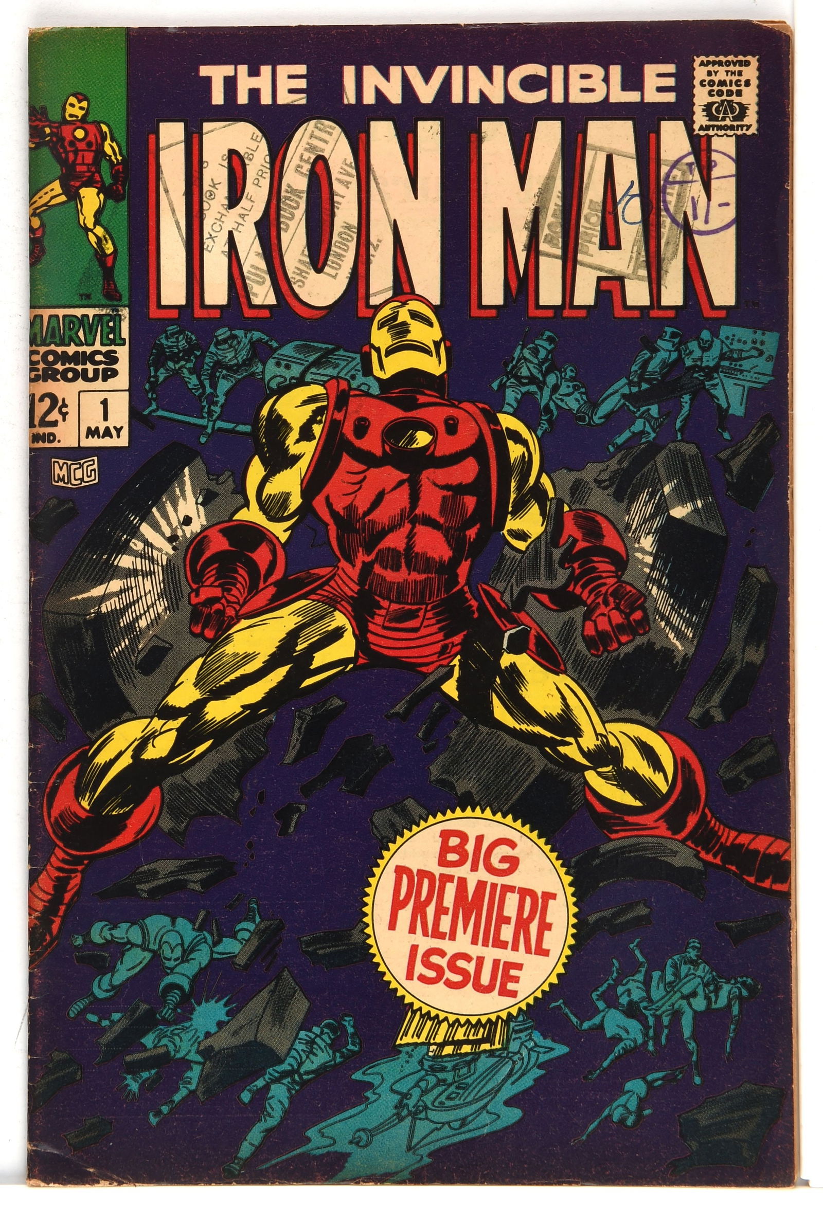 The Invincible Iron Man No. 1 - featuring 1st solo (1 of 2)