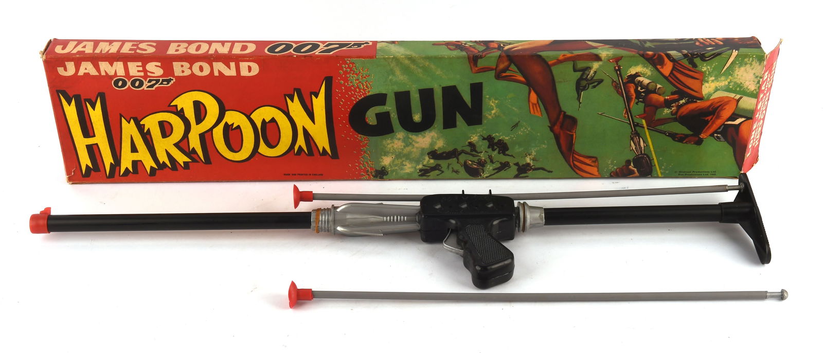 James Bond 007, 'Harpoon Gun', Gildrose Production: James Bond 007, 'Harpoon Gun', Gildrose Productions Ltd, Eon Productions Ltd 1965, boxed.