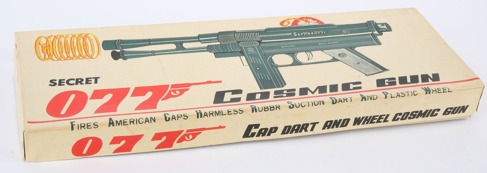 James Bond 007, 'Secret 077 Cosmic Gun', an unlic: James Bond 007, 'Secret 077 Cosmic Gun', an unlicensed issue made in Taiwan, 1960s, boxed.