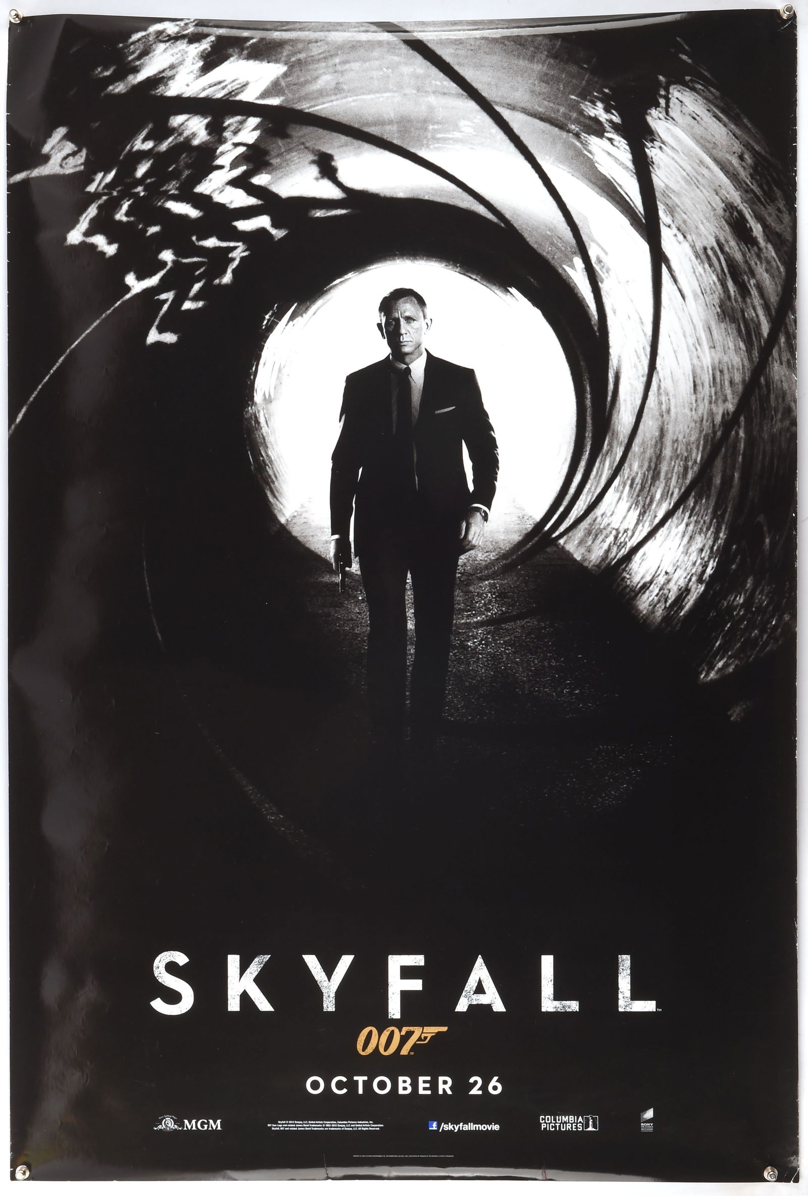 James Bond Skyfall (2012), US One Sheet, Internati (1 of 1)