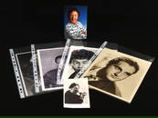 Comedians, British and American, Six Autographed P