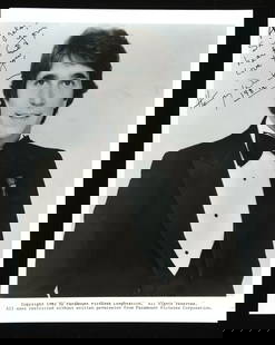 Henry Winkler (1945-) Paramount Pictures publicity: Henry Winkler (1945-) Paramount Pictures publicity photograph, 1982, dedicated and signed, &#8216;Angela &#8211; Smile your heart out! Love to you, Henry Winkler, 1982&#8217;, by the American actor, p