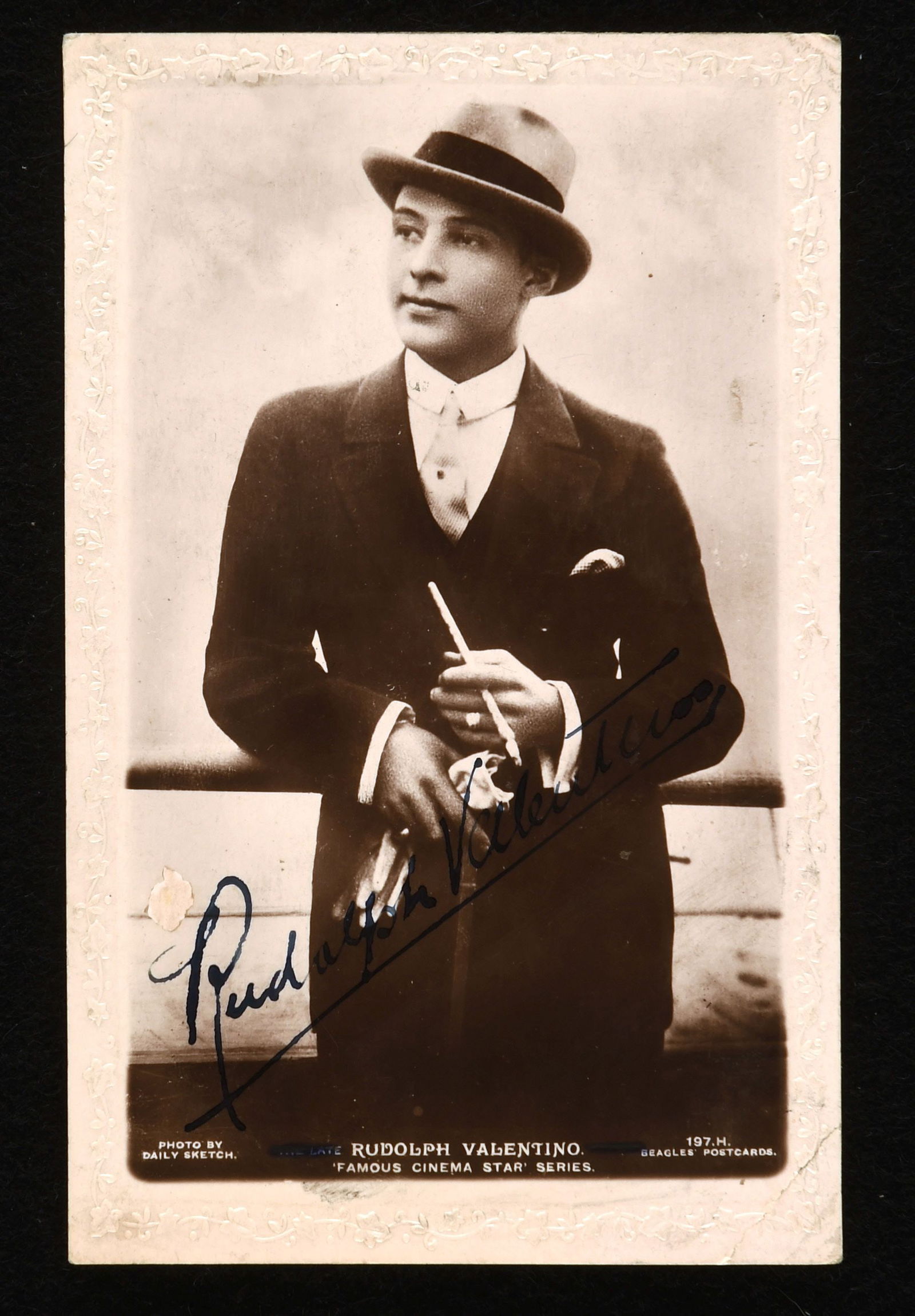 Rudolph Valentino (1895-1926) vintage sepia toned (1 of 1)