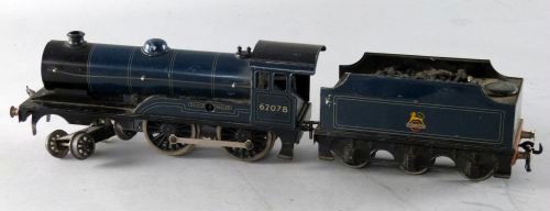 Bassett-Lowke 'O' gauge locomotive and tender 62078: Bassett-Lowke 'O' gauge locomotive and tender 62078
