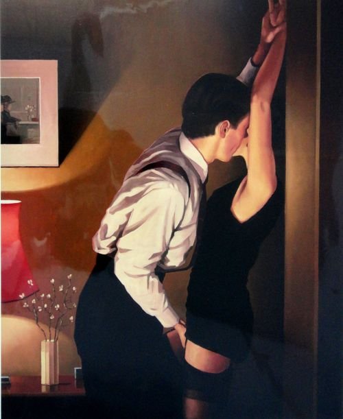 Jack Vettriano 'Game On' Limited edition print on paper