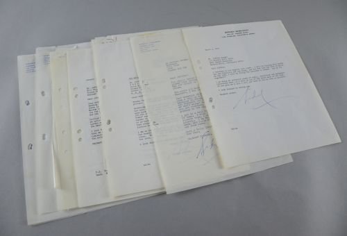 Sidney Sheldon (1917-2007), Novelist, signed letters,: Sidney Sheldon (1917-2007), Novelist, signed letters, 12 in total, from the 1970's