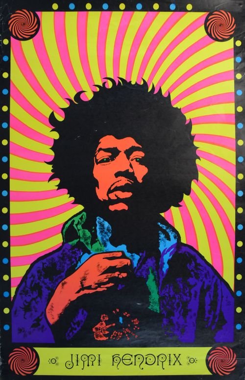 Jimi Hendrix posters, 'Are You Experienced' original