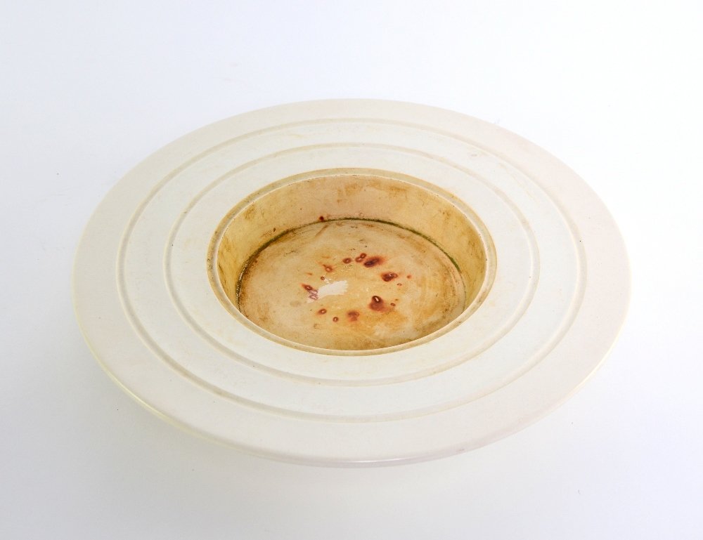 Keith Murray for Wedgwood , a large matt glaze bowl: Keith Murray for Wedgwood , a large matt glaze bowl with sunken centre signed 2 x 14in. (5 x 36cm)