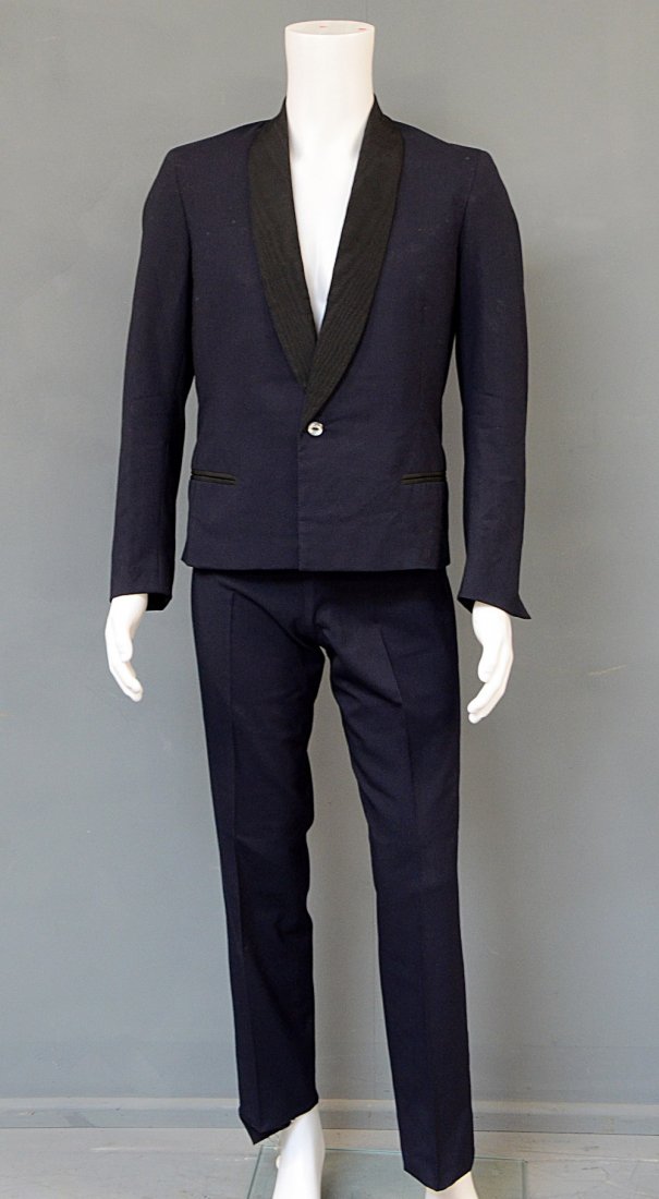 John Lennon, a navy dinner jacket & trousers worn