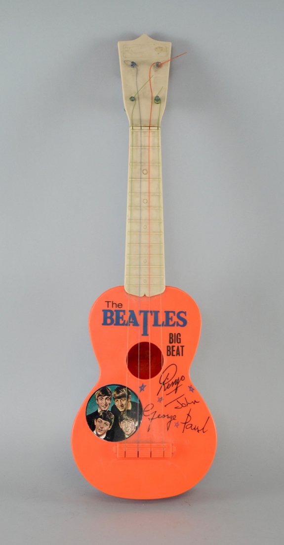 The Beatles Big Beat Plastic Guitar: The Beatles Big Beat Plastic Guitar