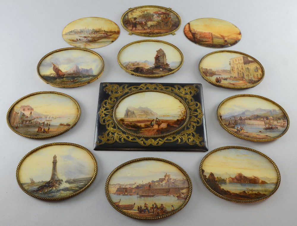 Twelve various mid-late 19th century Grand Tour (1 of 1)