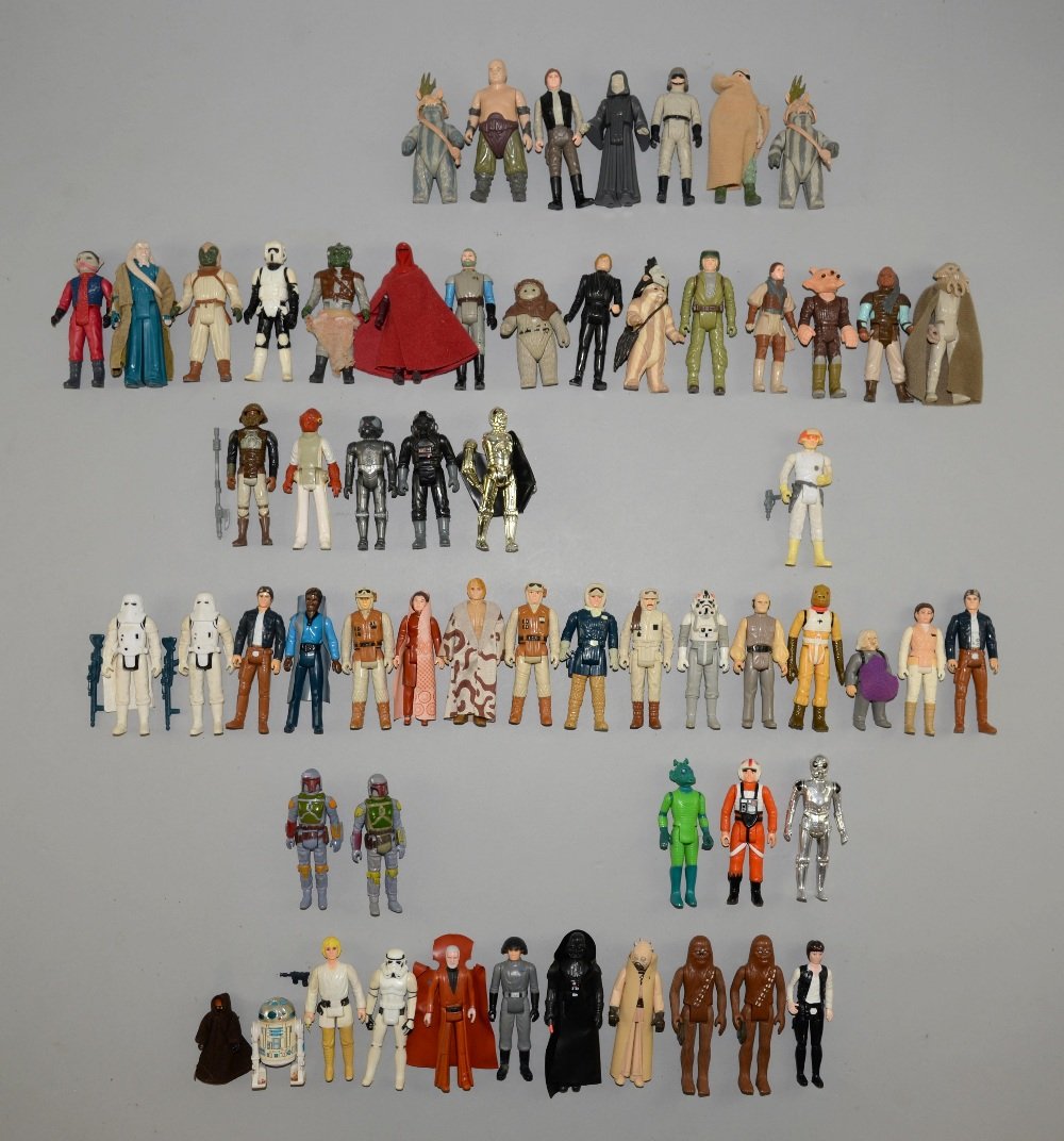 60+ Vintage Star Wars figures, all unboxed ranging from (1 of 10)