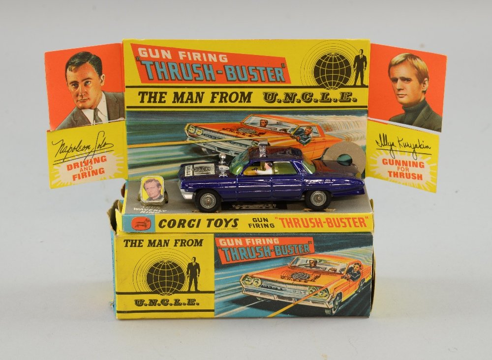 Corgi Toys The Man From U.N.C.L.E. Gun Firing: Corgi Toys The Man From U.N.C.L.E. Gun Firing Thrush-Buster, No 497, boxed,