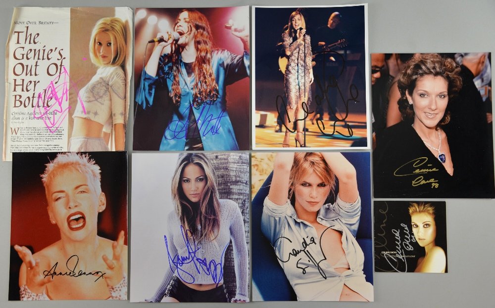 Autographs - 8 signed photographs / pages including (1 of 1)
