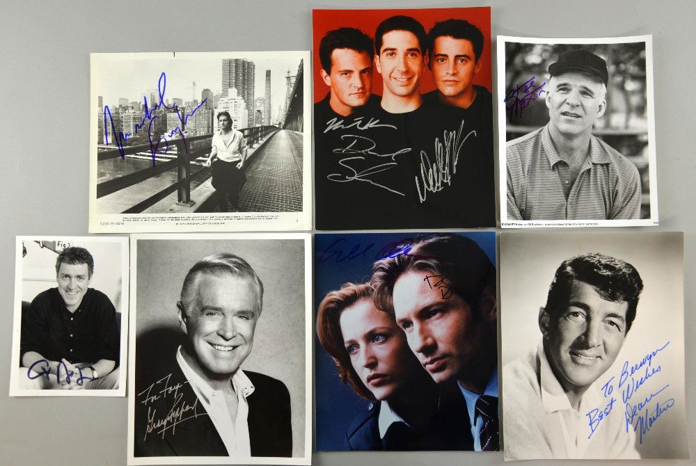 Autographs - 7 signed photographs including Dean (1 of 1)