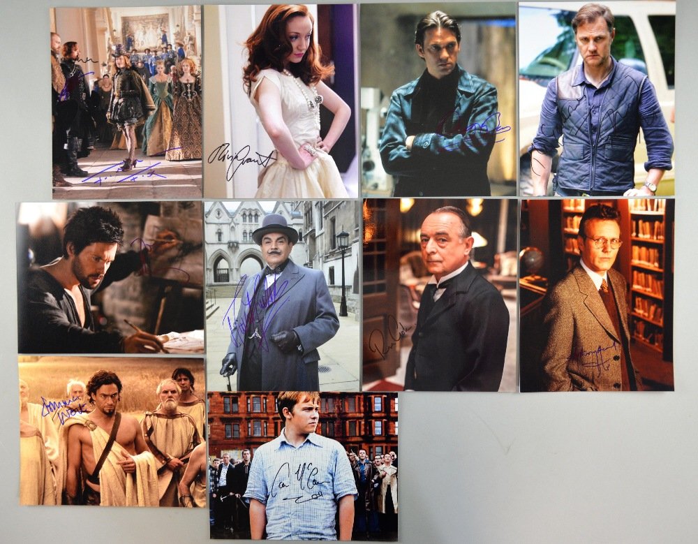 Autographs - Ten signed photographs including David (1 of 1)