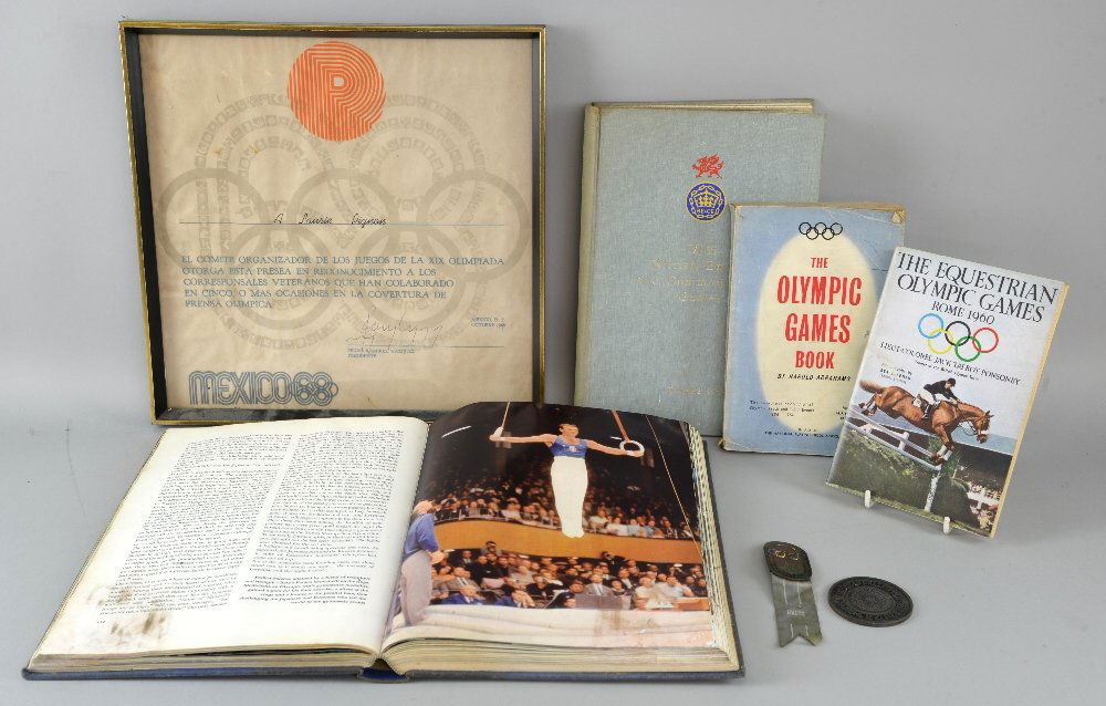Laurie Pignon - The Olympic Games: A rare enamelled (1 of 2)