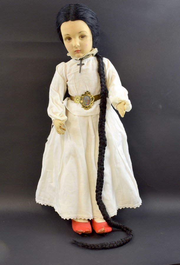 Large Lenci type felt doll (1 of 1)