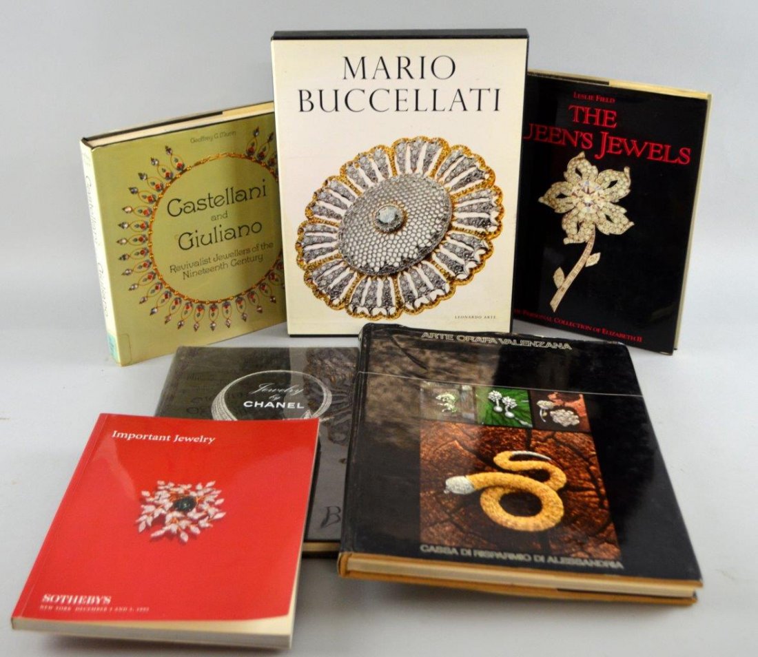 Six books on jewellery, to include Mario (1 of 1)