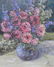 Still life, Pink roses, Oil on canvas, S