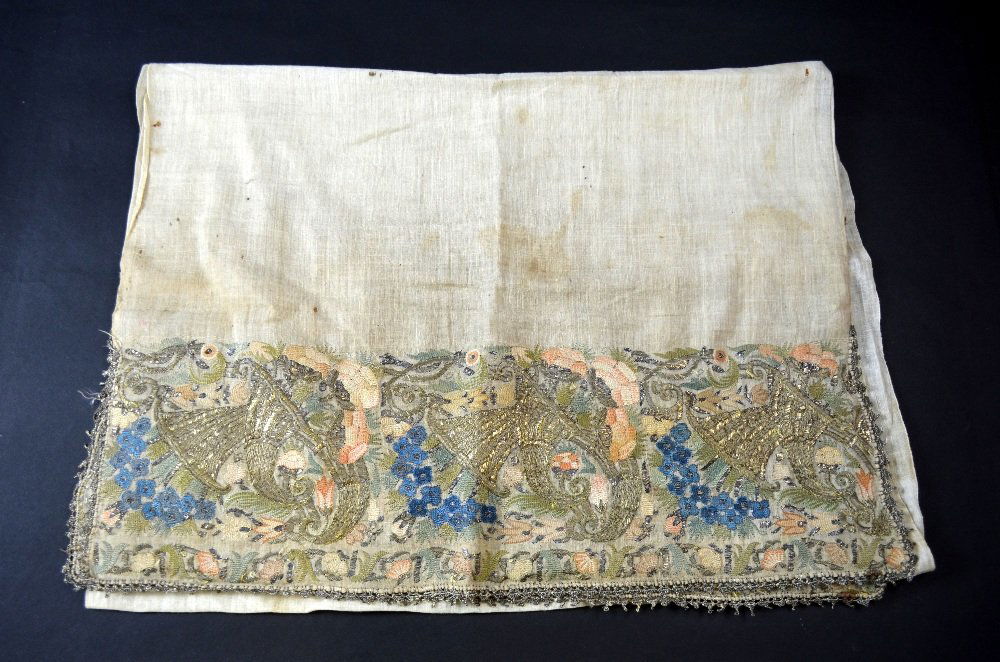 18th C Ottoman, a fine sash , the ends with deep border (1 of 2)