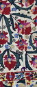 A large Suzani, Turkistan 18/ early 19th C , formal - 8