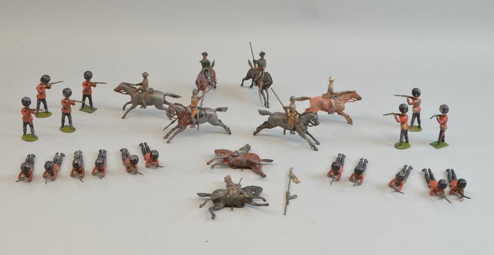 Collection of Britain's Soldiers to include South (1 of 2)