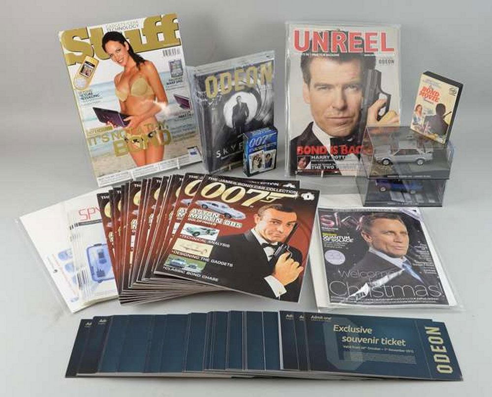 James Bond - A collection of memorabilia to include a (1 of 1)