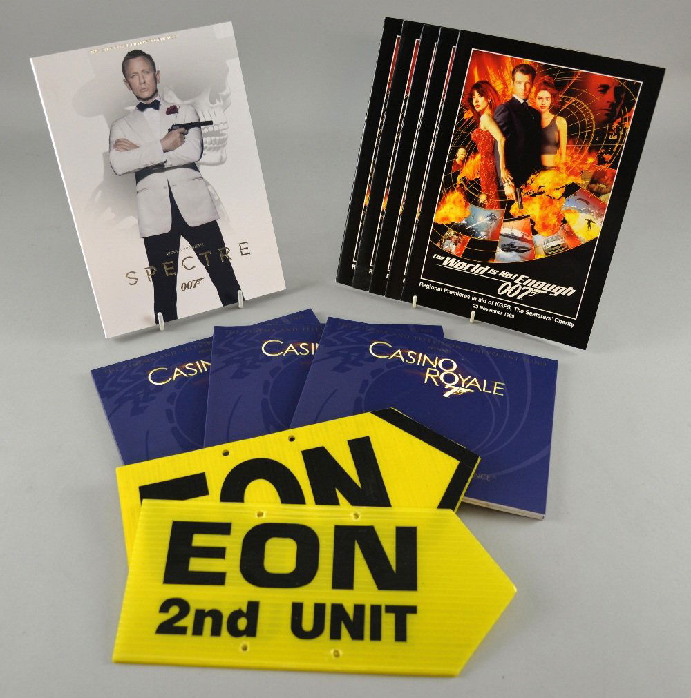 James Bond: A collection of Premiere Programmes and (1 of 1)