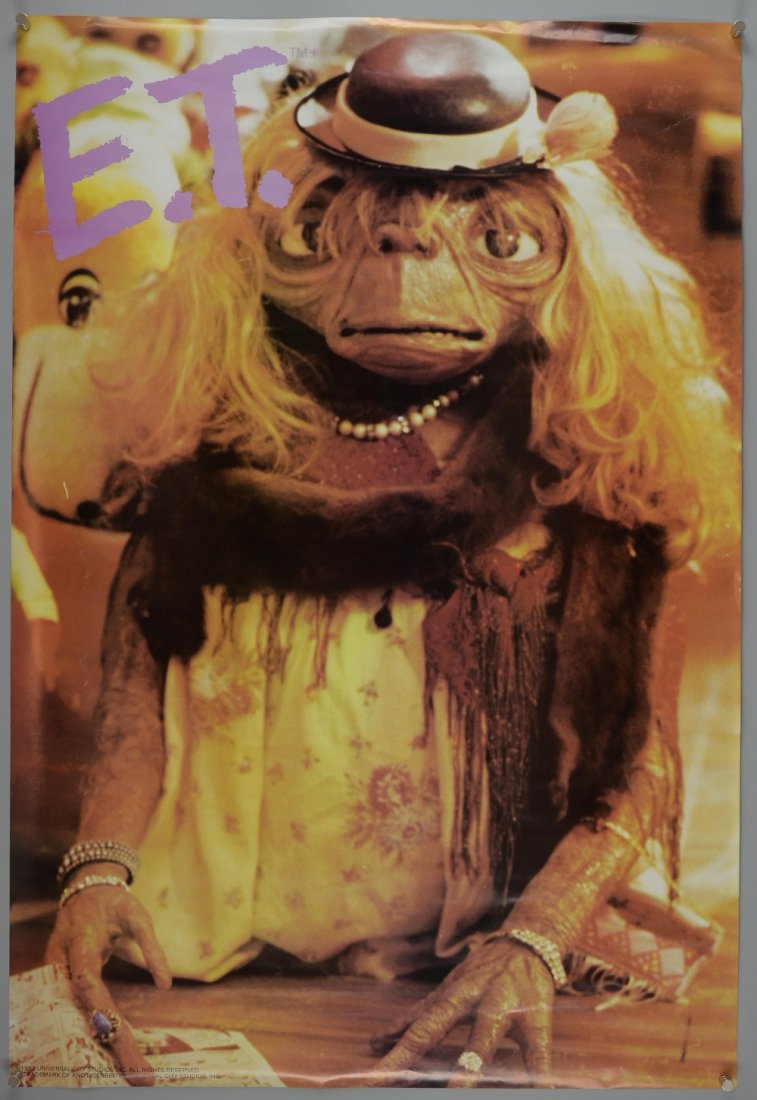 Original posters including Scanlite, E.T. x 2, Raiders (1 of 1)