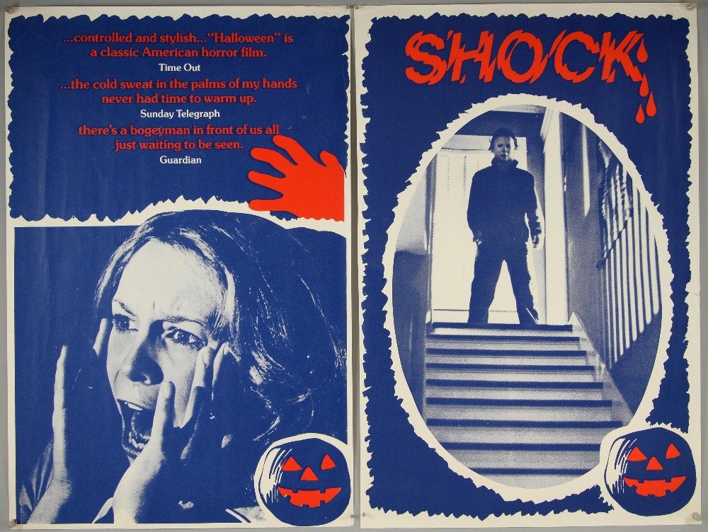 Halloween (1978) British Quad film poster, set of four (1 of 2)