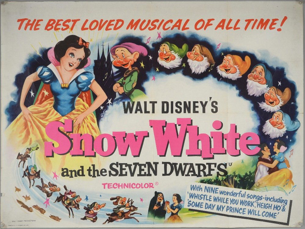 Walt Disney's Snow White and The Seven Dwarfs (R-1951) (1 of 1)